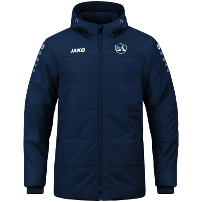 Afbeeldingen van Coachvest Team met kap - SENIOREN/TRAINERS